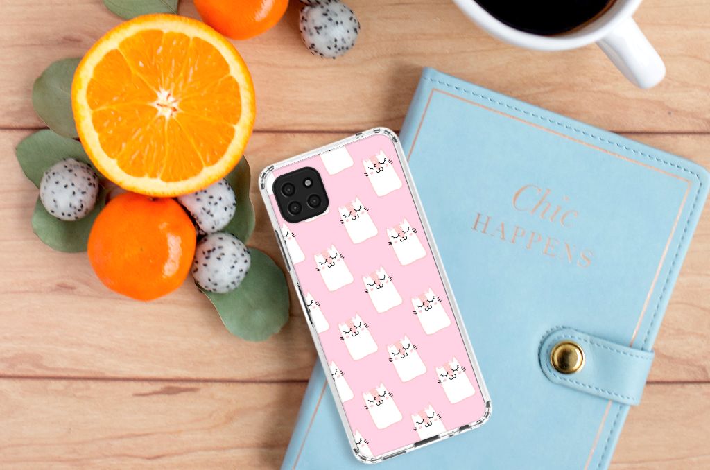 Samsung Galaxy A22 5G Case Anti-shock Sleeping Cats B2C Telecom