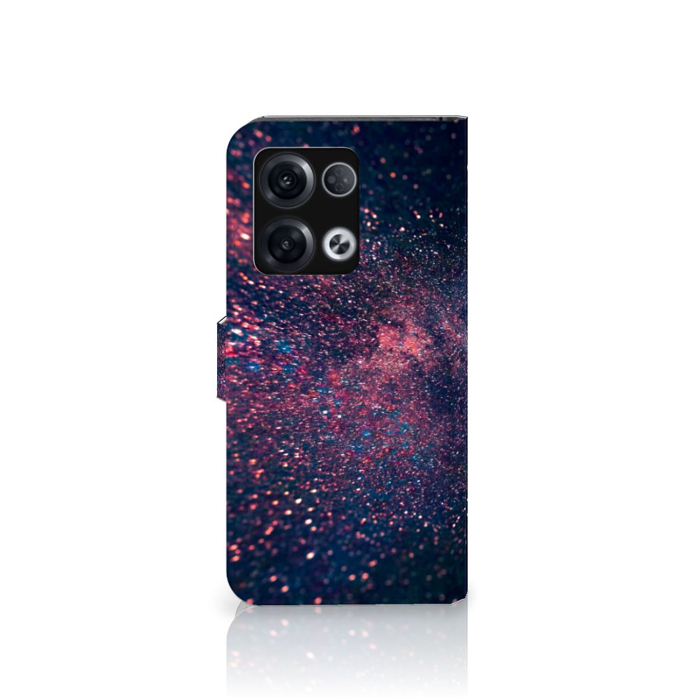 OPPO Reno8 Pro Book Case Stars