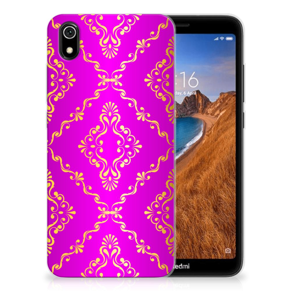 Siliconen Hoesje Xiaomi Redmi 7A Barok Roze