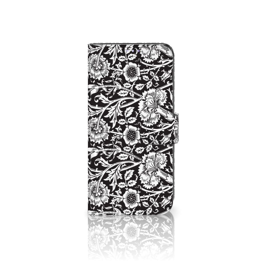 OPPO Find X3 Lite Hoesje Black Flowers
