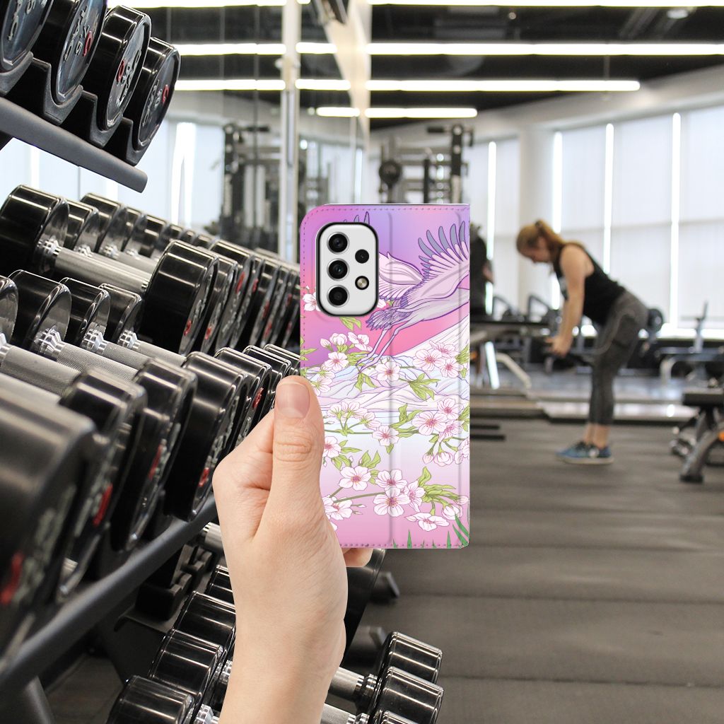 Samsung Galaxy A23 Hoesje maken Bird Flying - B2C Telecom