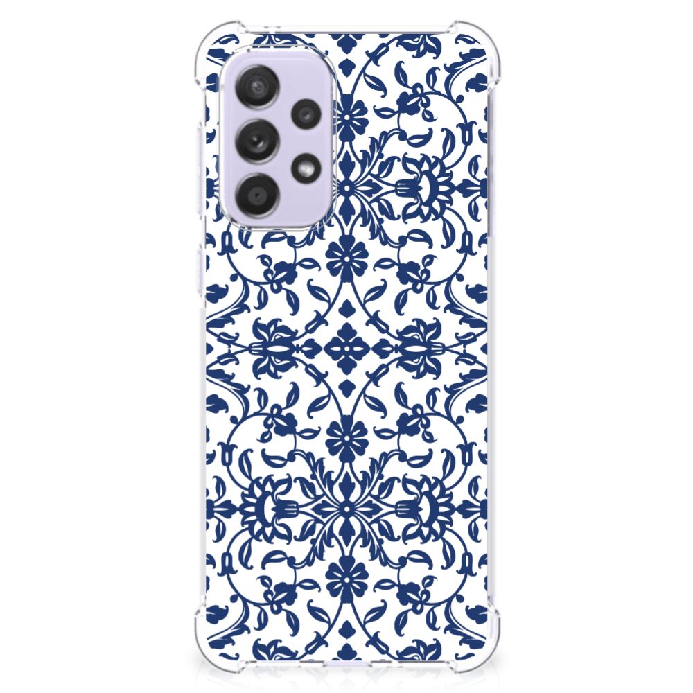 Samsung Galaxy A33 Case Flower Blue B2C Telecom