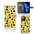 Telefoonhoesje met Naam iPhone 13 Pro Max Punk Geel met uniek design en vakjes voor pasjes 💳.