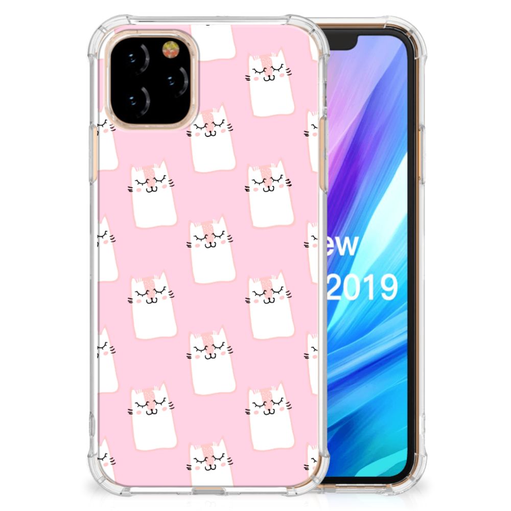 Apple iPhone 11 Pro Case Anti-shock Sleeping Cats