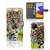 Samsung Galaxy A22 4G | M22 Telefoonhoesje met Pasjes Baby Luipaard