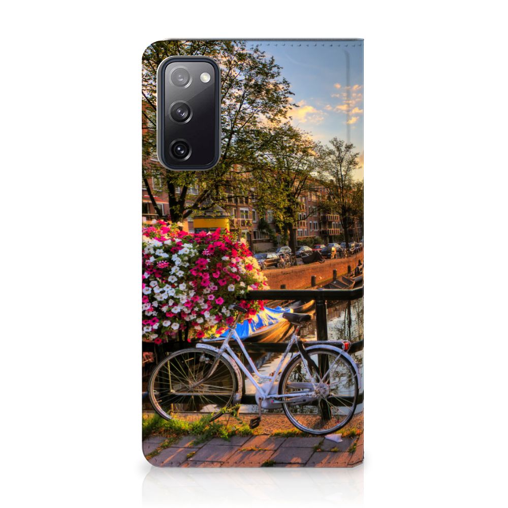 Samsung Galaxy S20 FE Book Cover Amsterdamse Grachten - B2C Telecom