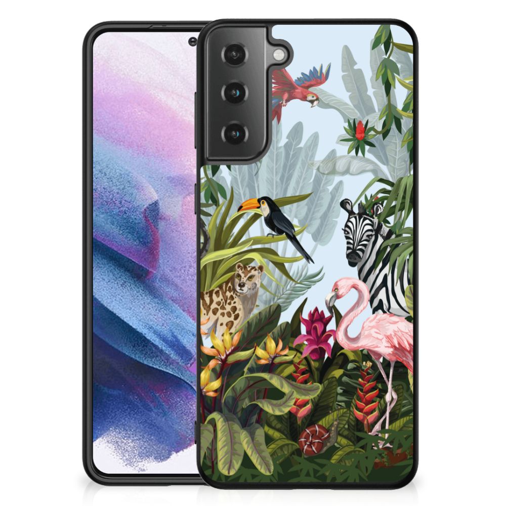 Dierenprint Telefoonhoesje voor Samsung Galaxy S21 Plus Jungle B2C Telecom