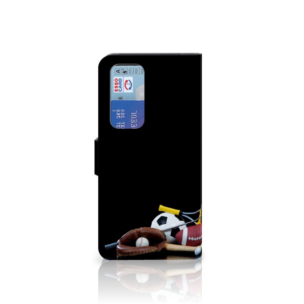 OPPO Find X3 Neo 5G Wallet Case met Pasjes Sports