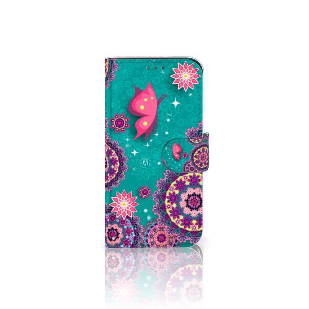 Apple iPhone 12 Mini Hoesje Cirkels en Vlinders