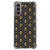 Samsung Galaxy S21 Doorzichtige Silicone Hoesje Franse Lelie