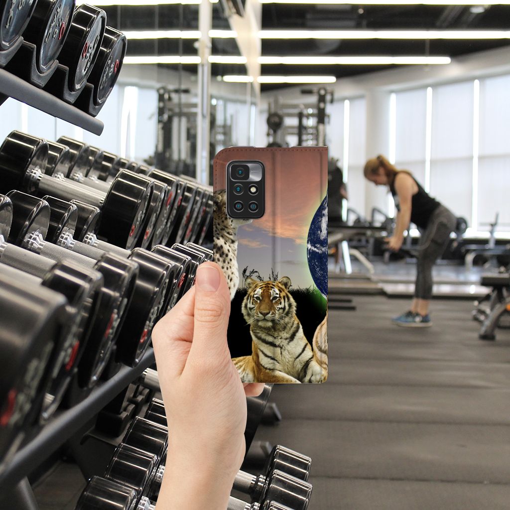 Xiaomi Redmi 10 Hoesje maken Roofdieren - B2C Telecom