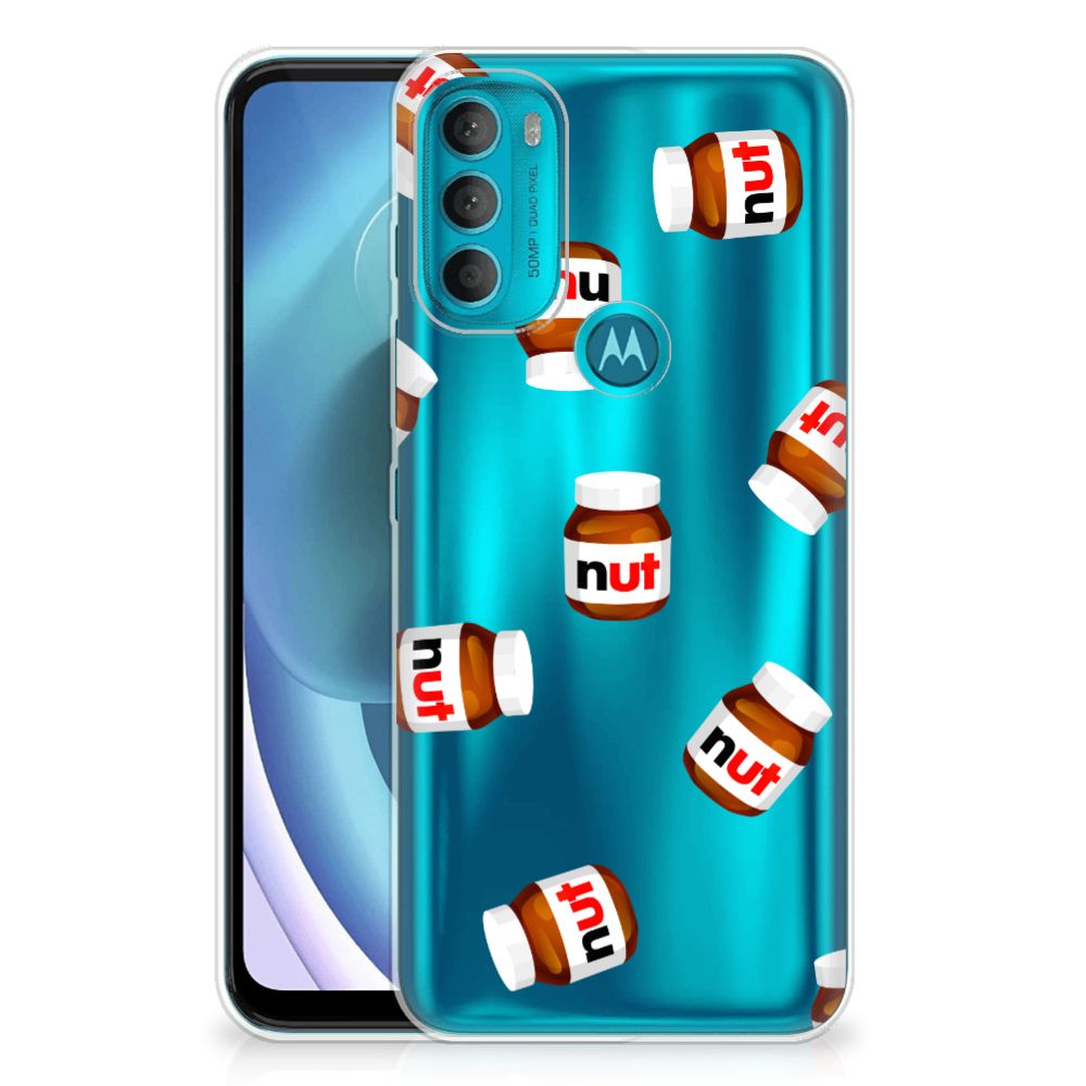 Motorola Moto G71 5G Siliconen Case Nut Jar