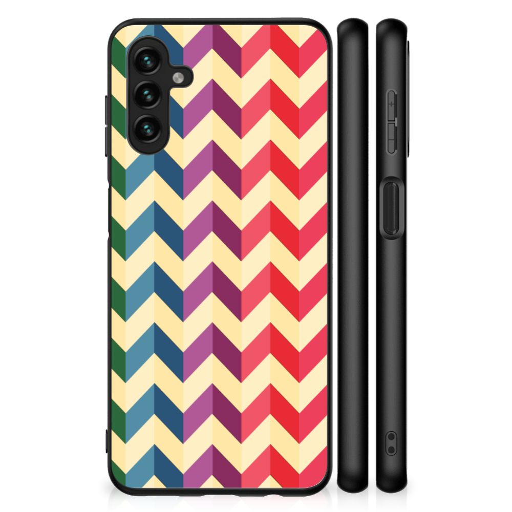 Samsung Galaxy A13 5G | A04s Back Case Zigzag Multi Color