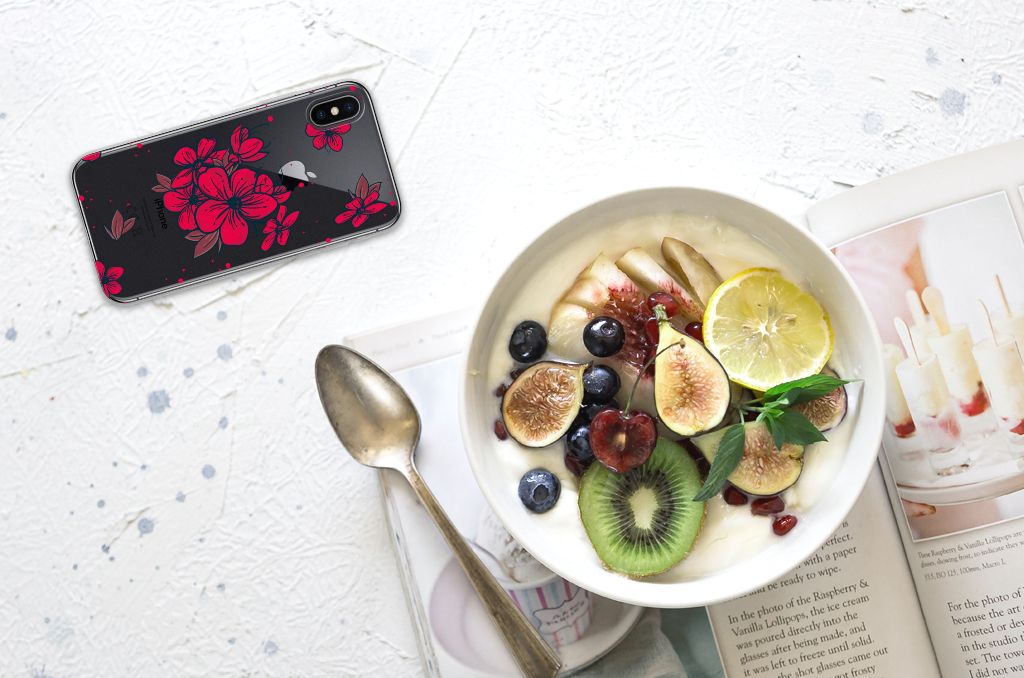 Apple iPhone X | Xs TPU Case Blossom Red