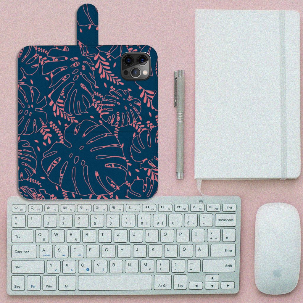 Apple iPhone 12 Pro Max Hoesje Palm Leaves