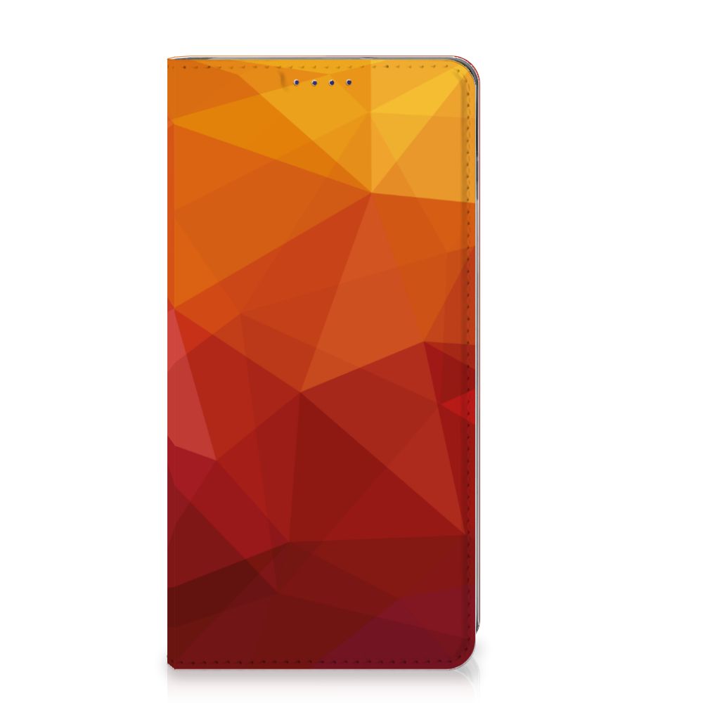 Stand Case voor Samsung Galaxy S10 Polygon Red - B2C Telecom