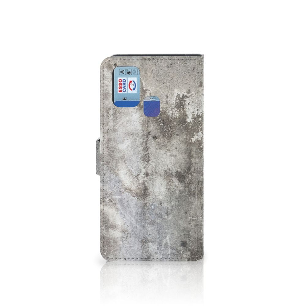Samsung Galaxy M31 Bookcase Beton Print