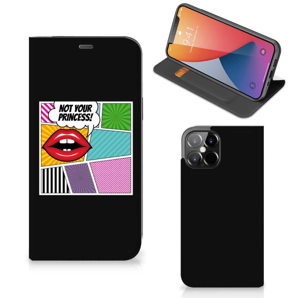 iPhone 12 Pro Max Hippe Standcase Popart Princess - B2C Telecom