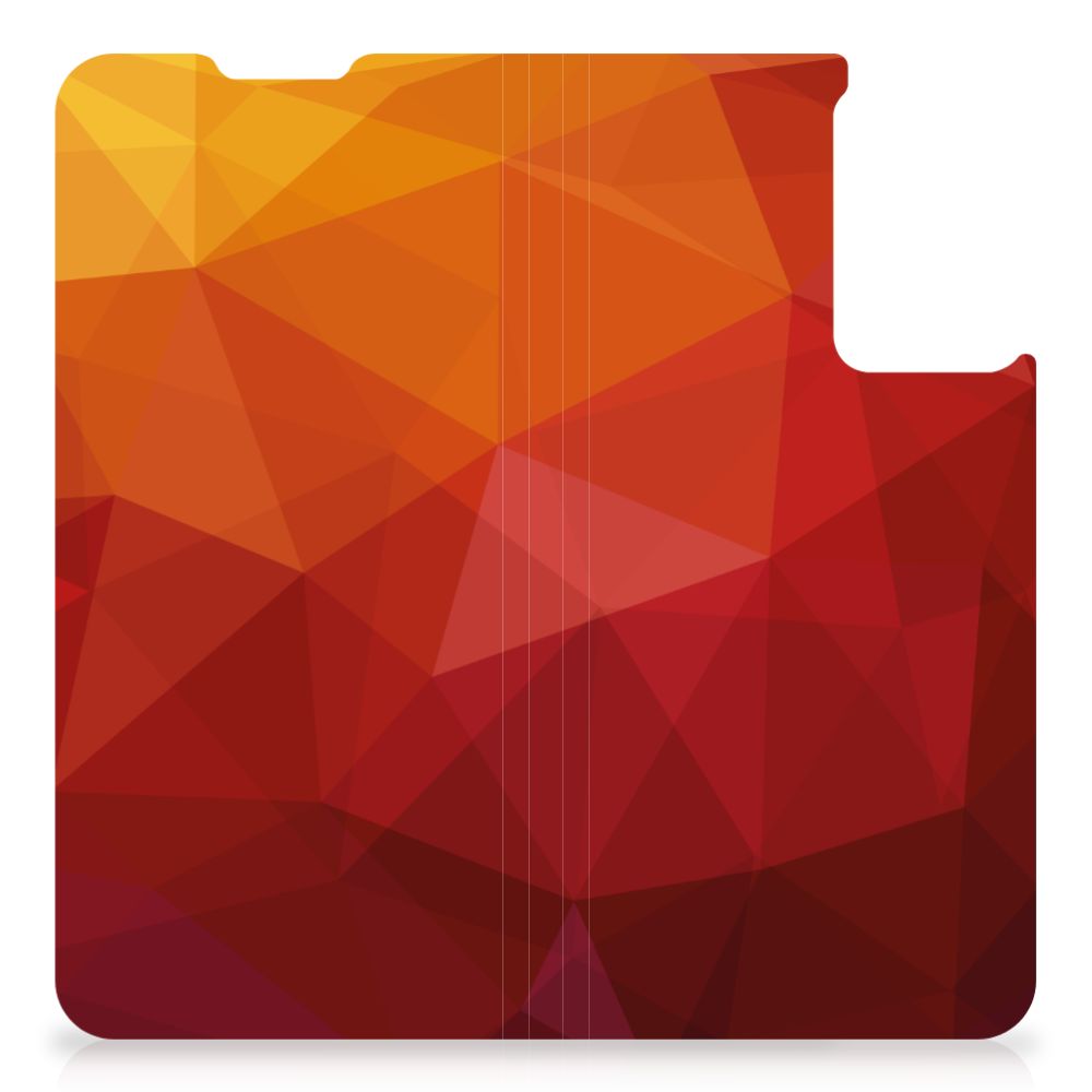 Stand Case voor OnePlus Nord CE 2 5G Polygon Red - B2C Telecom
