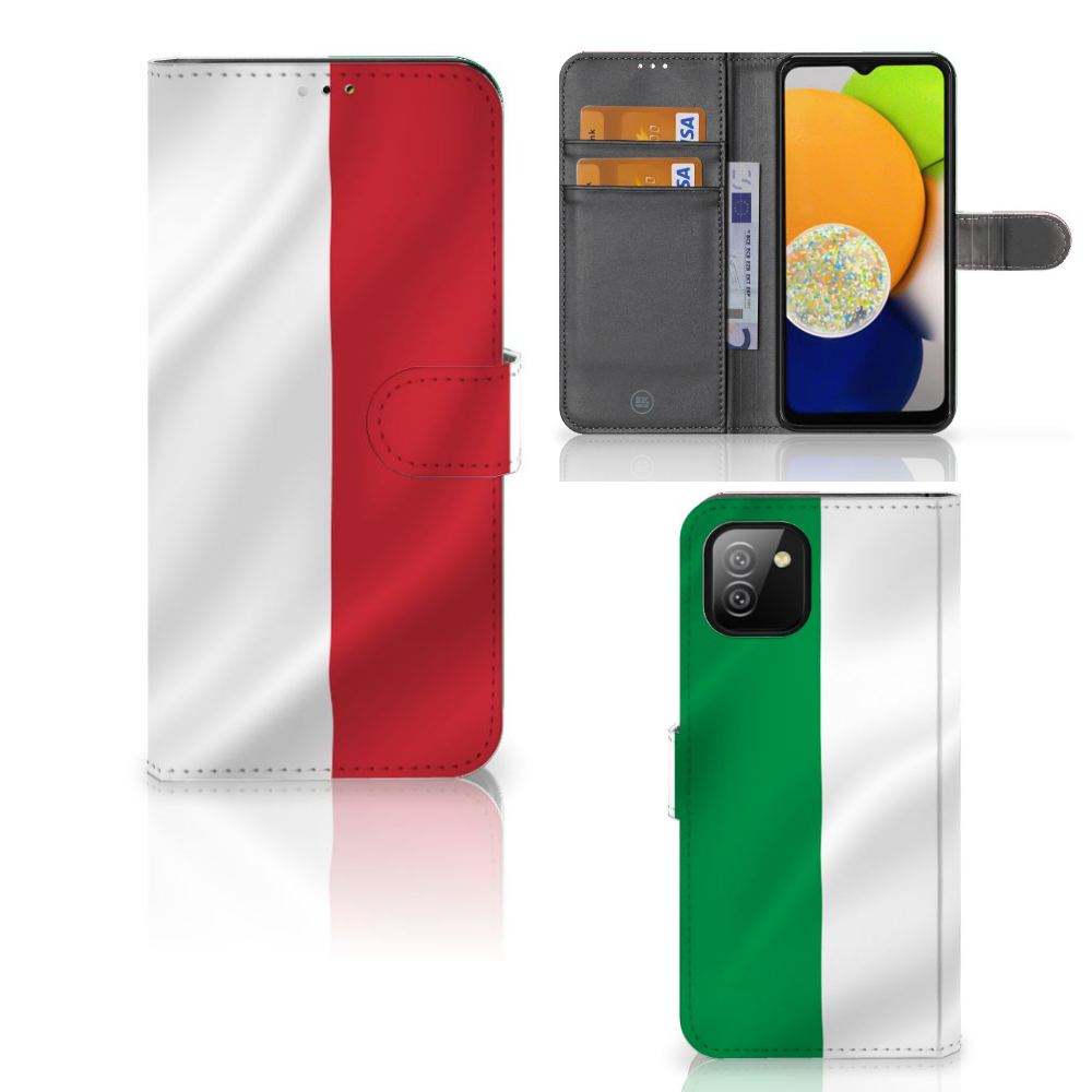 Samsung Galaxy A03 Bookstyle Case Italië