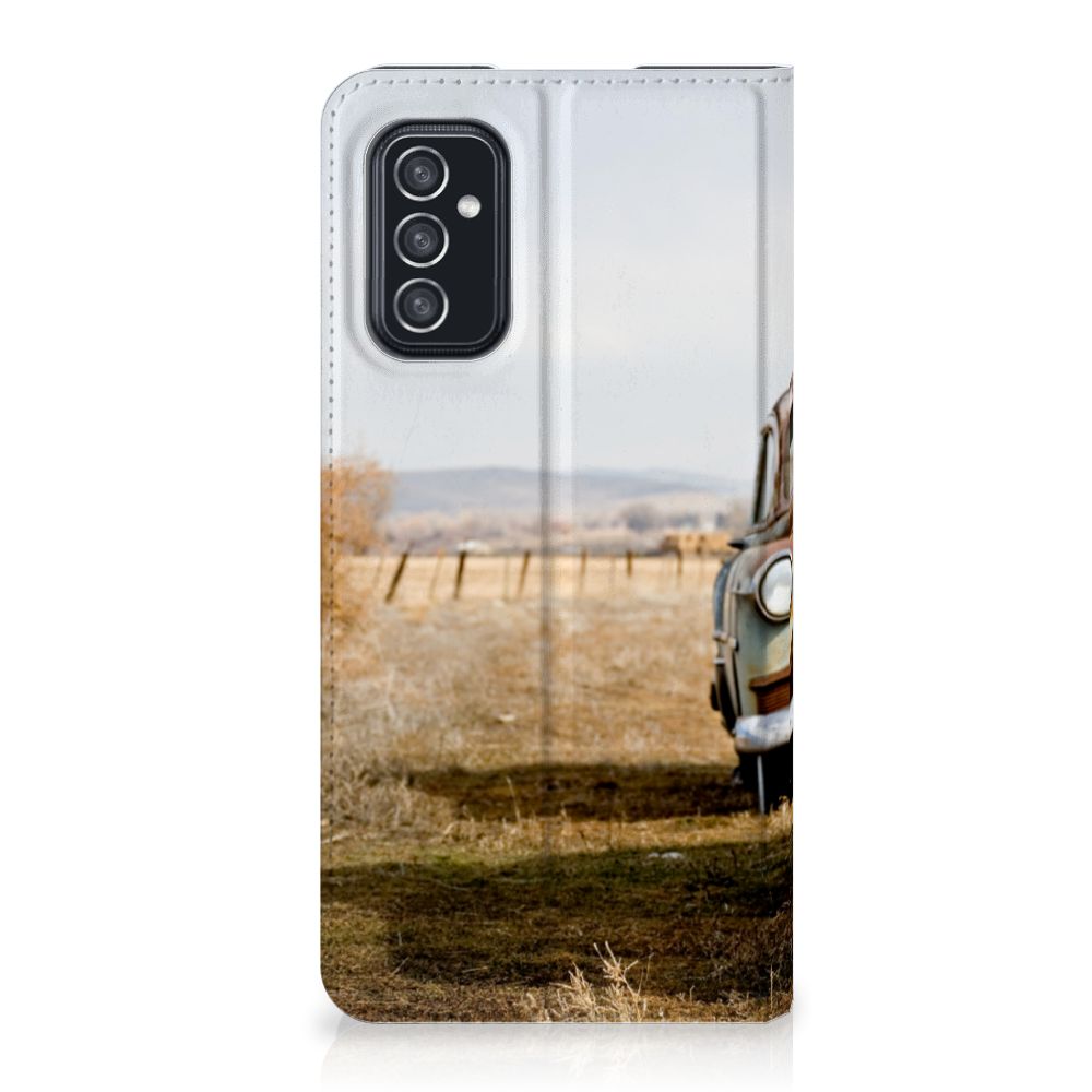 Samsung Galaxy M52 Stand Case Vintage Auto - B2C Telecom