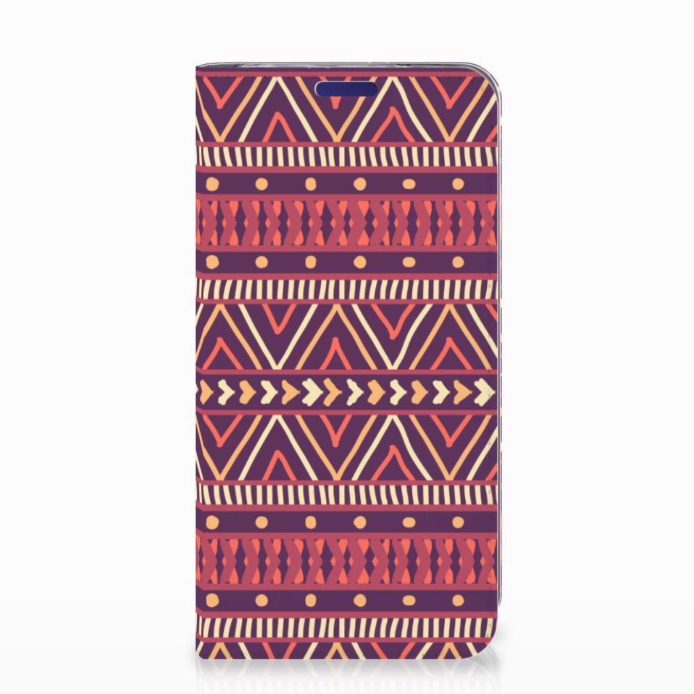Samsung Galaxy S10e Hoesje met Magneet Aztec Paars