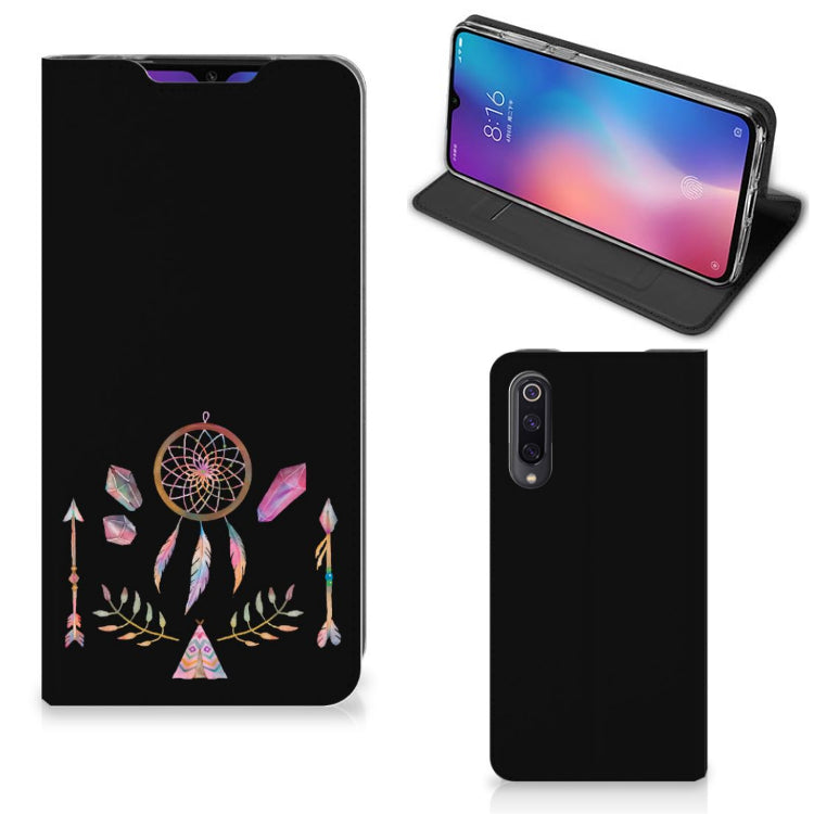 Xiaomi Mi 9 Magnet Case Boho Dreamcatcher