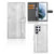 Samsung Galaxy S22 Ultra Book Style Case White Wood
