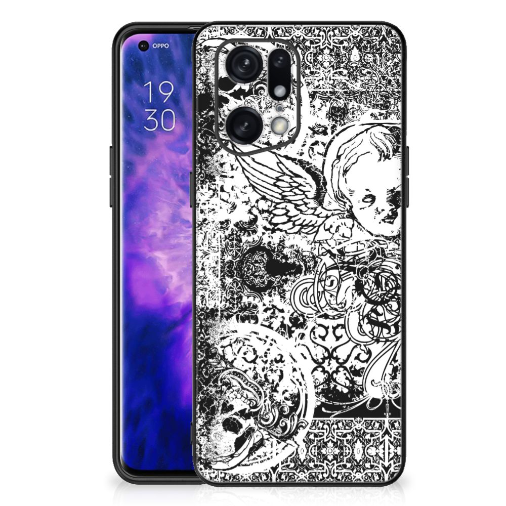 Telefoonhoesje OPPO Find X5 Pro Skulls Angel B2C Telecom