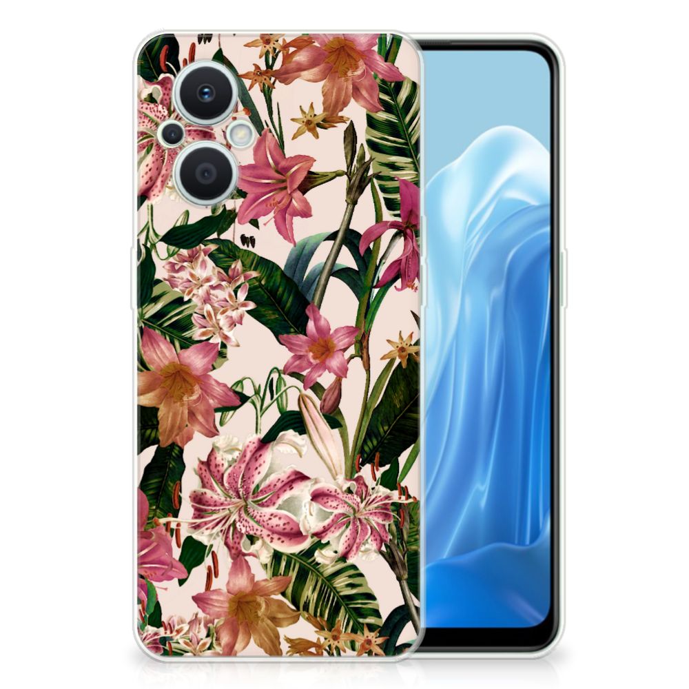 OPPO Reno8 Lite TPU Case Flowers B2C Telecom