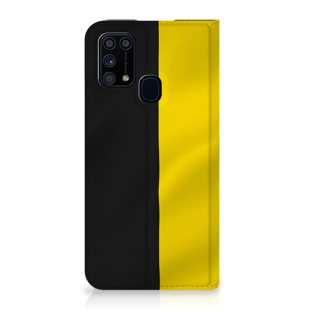 Samsung Galaxy M31 Standcase Belgische Vlag - B2C Telecom