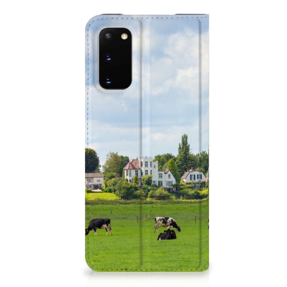 Samsung Galaxy S20 Hoesje maken Koeien - B2C Telecom
