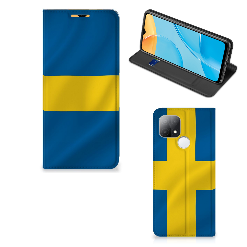 OPPO A15 Standcase Zweden - B2C Telecom