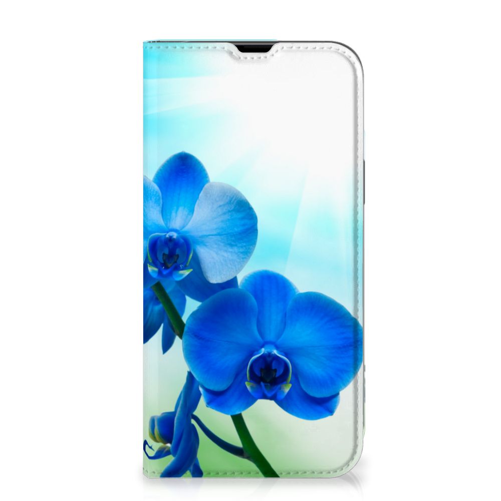 iPhone 13 Pro Max Smart Cover Orchidee Blauw - Cadeau voor je Moeder - B2C Telecom