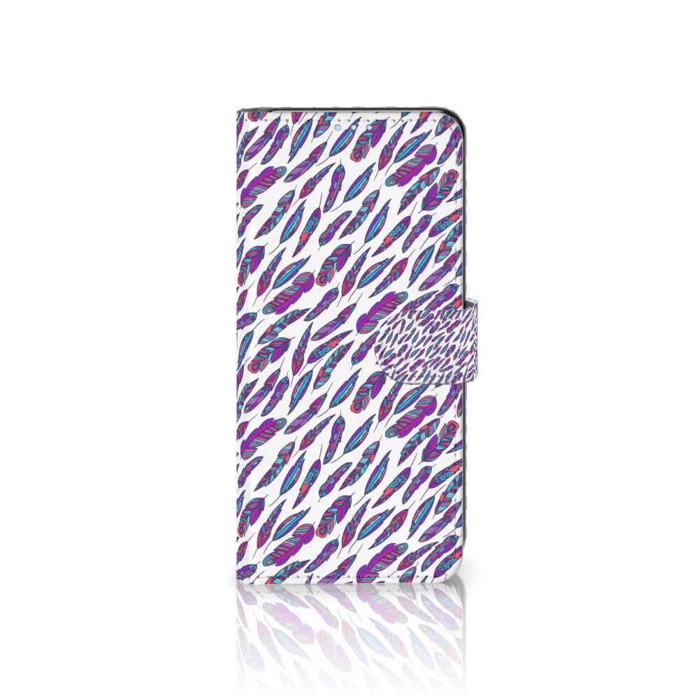 OPPO Reno 4 Pro 5G Telefoon Hoesje Feathers Color