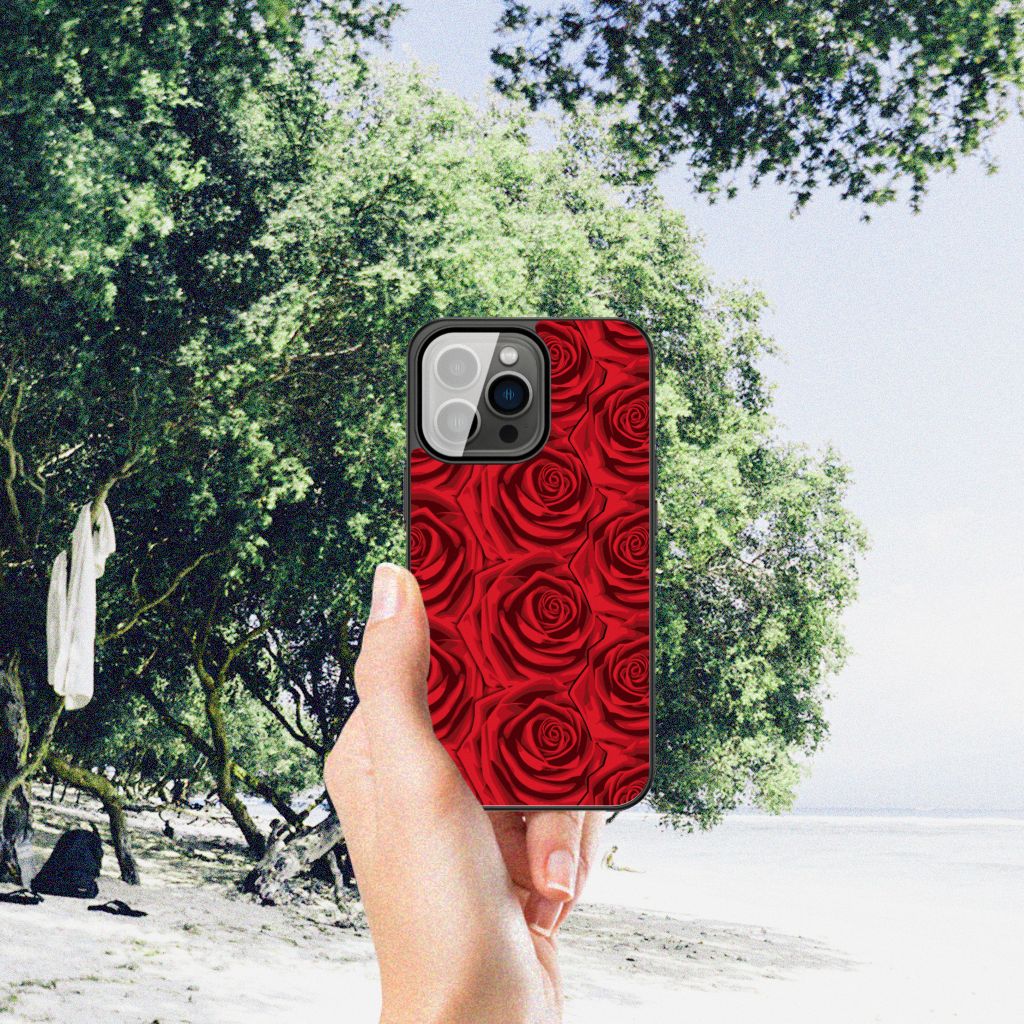 iPhone 13 Pro Bloemen Hoesje Red Roses B2C Telecom