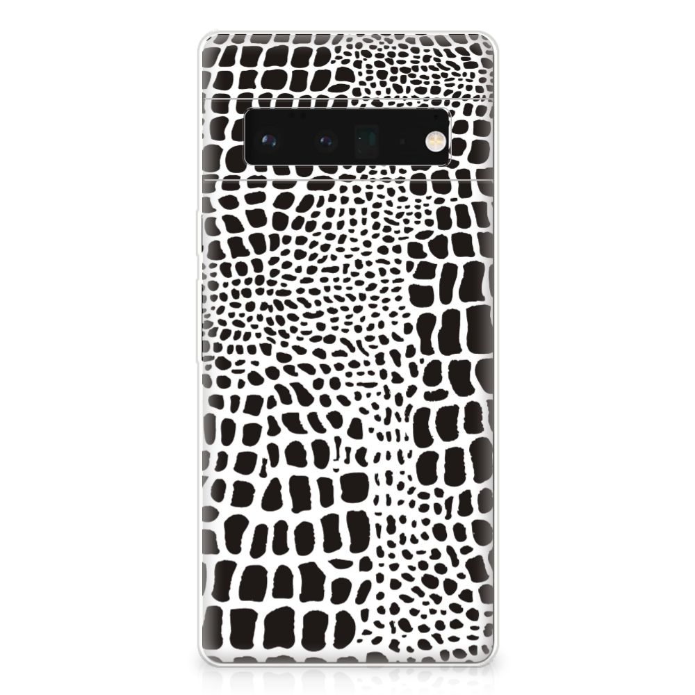 Google Pixel 6 Pro TPU Hoesje Slangenprint