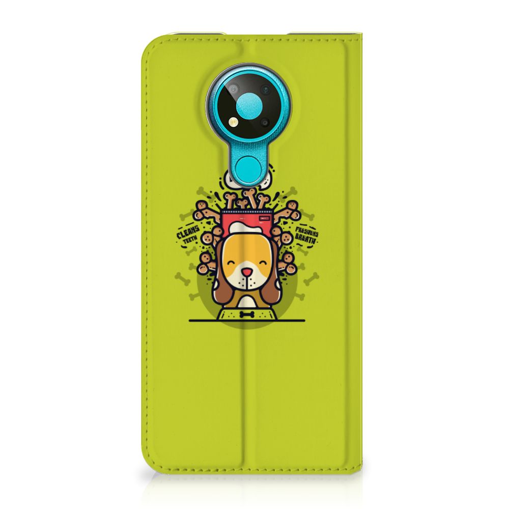 Nokia 3.4 Magnet Case Doggy Biscuit - B2C Telecom