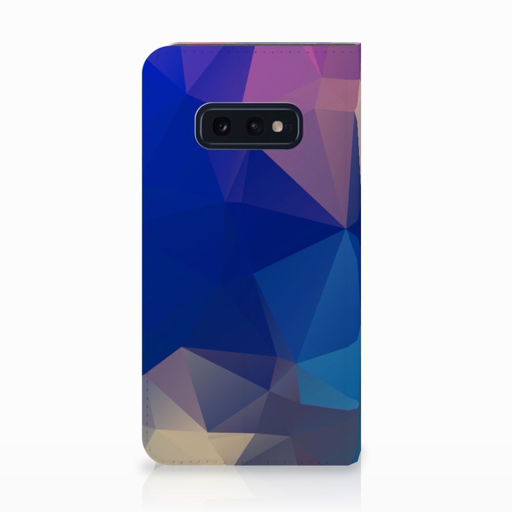 Samsung Galaxy S10e Stand Case Polygon Dark