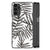 Samsung Galaxy A13 4G Bloemen Hoesje Leaves Grey B2C Telecom