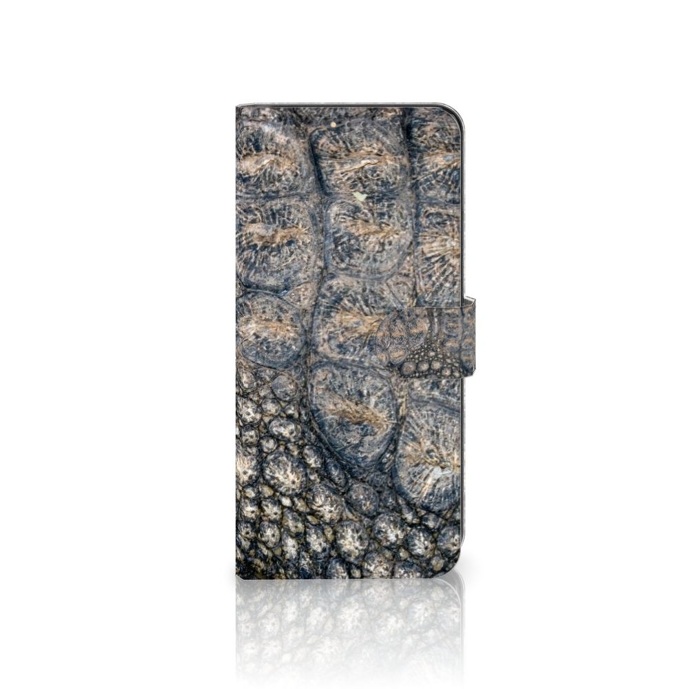Nokia 5.3 Telefoonhoesje met Pasjes Krokodillenprint