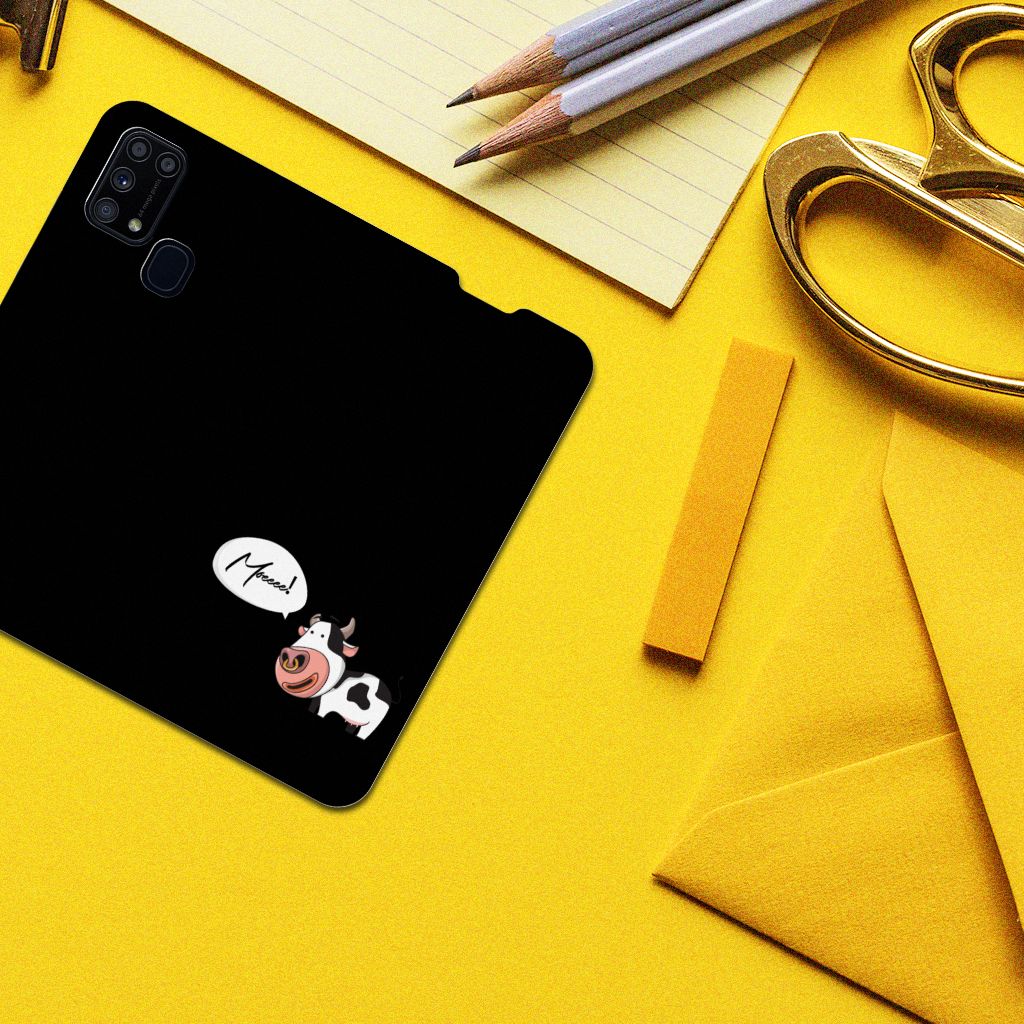 Samsung Galaxy M31 Magnet Case Cow - B2C Telecom
