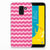 Samsung Galaxy J6 2018 TPU bumper Waves Pink