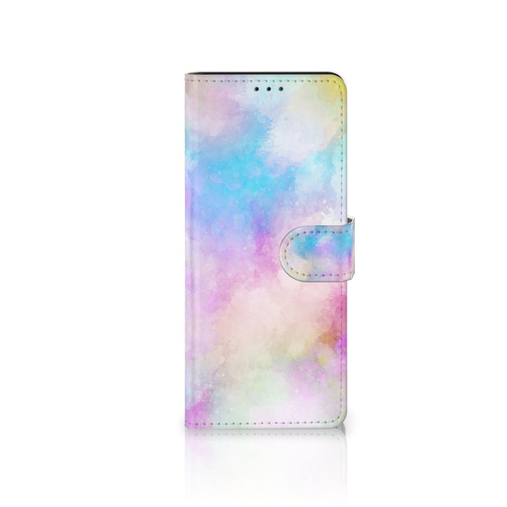 Hoesje Sony Xperia 5III Watercolor Light met pastelkleuren en unieke watercolor uitstraling.