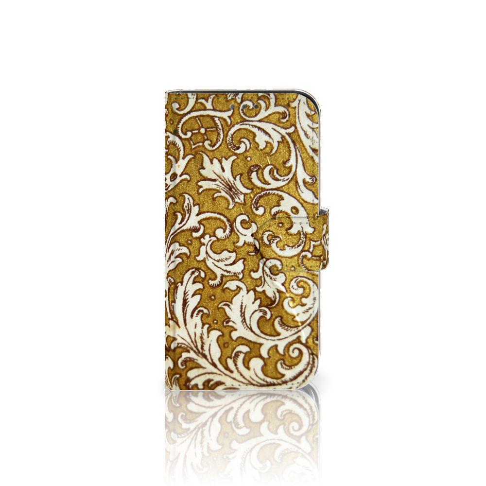 Wallet Case Apple iPhone 12 Mini Barok Goud