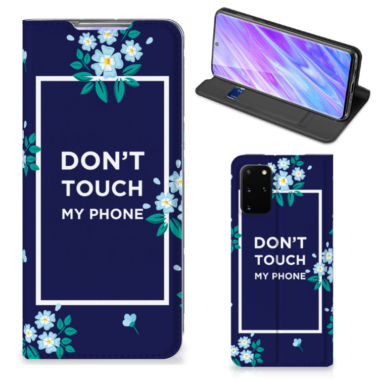 Samsung Galaxy S20 Plus Design Case Flowers Blue DTMP - B2C Telecom
