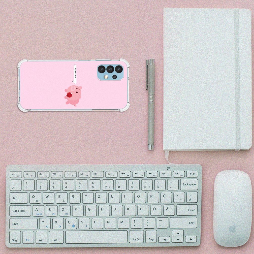 Samsung Galaxy A13 (4G) Stevig Bumper Hoesje Pig Mud B2C Telecom