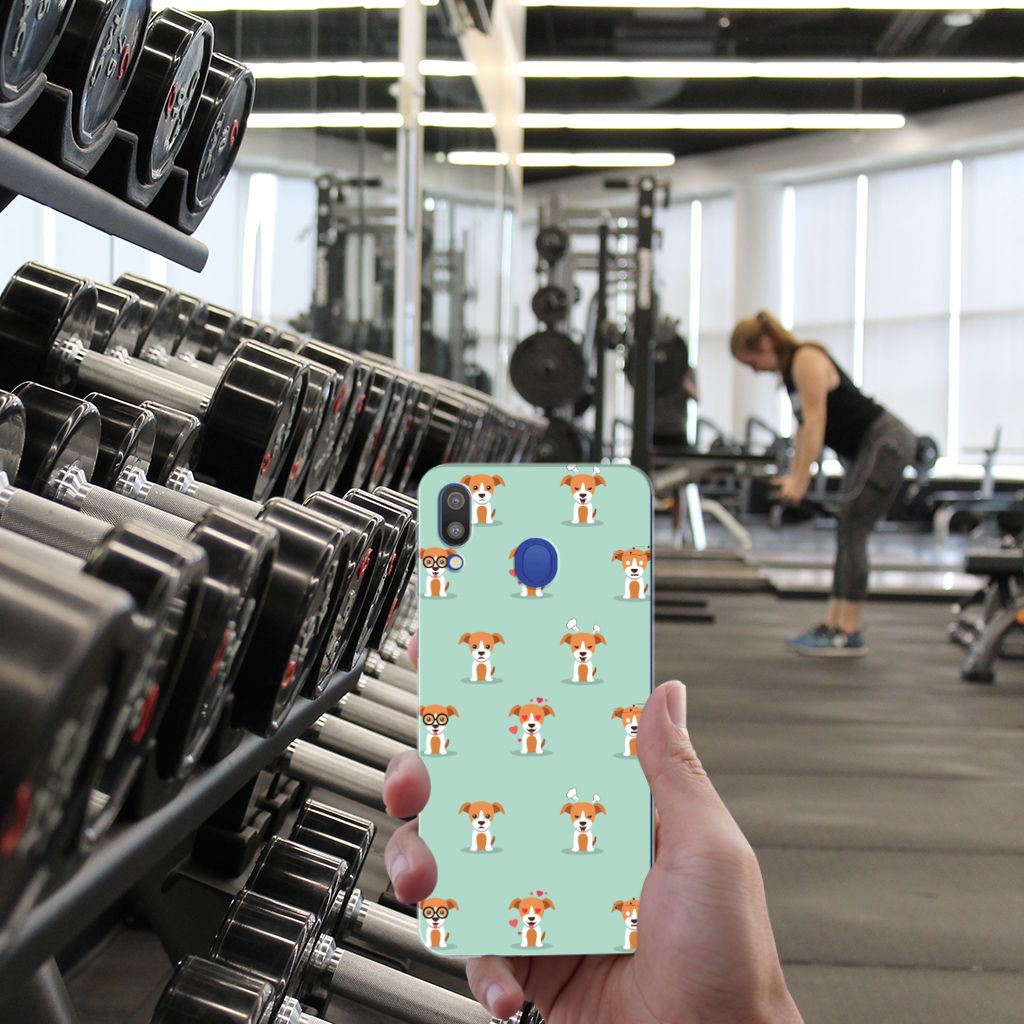 Samsung Galaxy M20 (Power) TPU Hoesje Pups