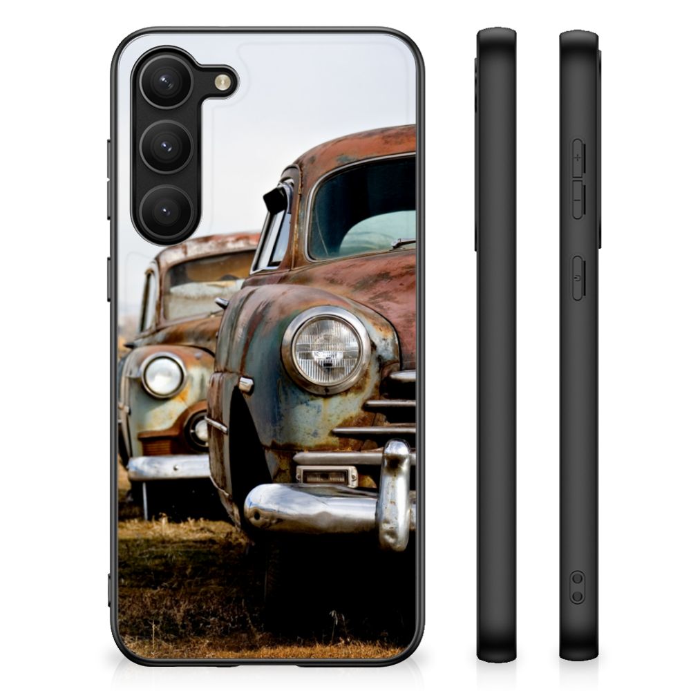 Samsung Galaxy S23 Plus Silicone Back Case Vintage Auto B2C Telecom
