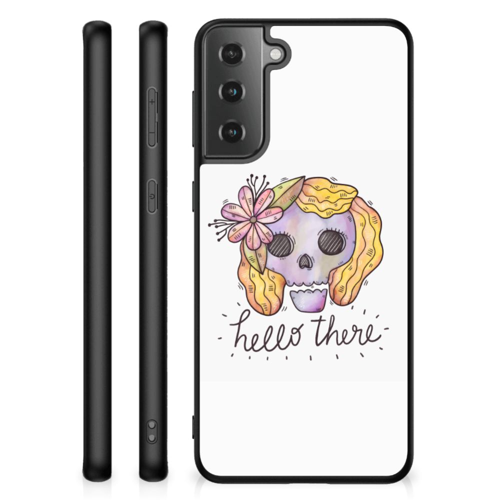 Telefoonhoesje Samsung Galaxy S21 Plus Boho Skull B2C Telecom